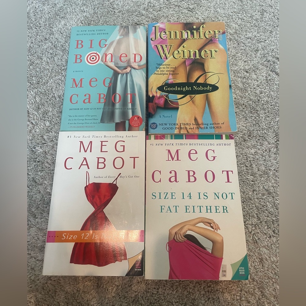 Book Lot—Meg Cabot and Jennifer Weiner
